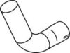 DENNI 4085081 Exhaust Pipe